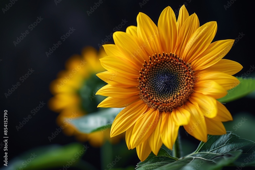 Close Up of a Vibrant Sunflower Close Up of a Vibrant Sunflower