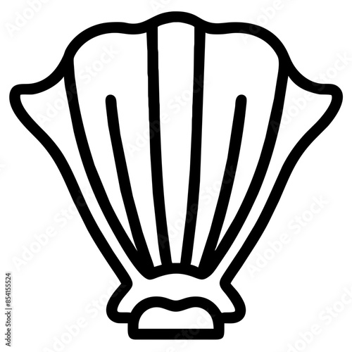 conch shell Outline Icon