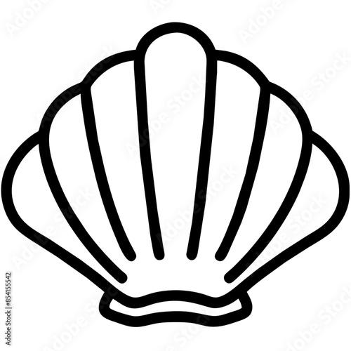conch shell Outline Icon