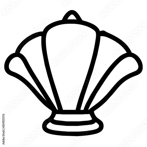 conch shell Outline Icon
