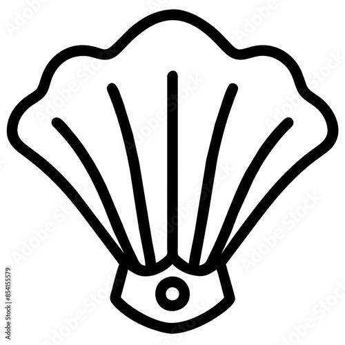 conch shell Outline Icon