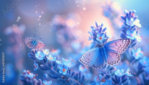 butterfly on a flower © Lena