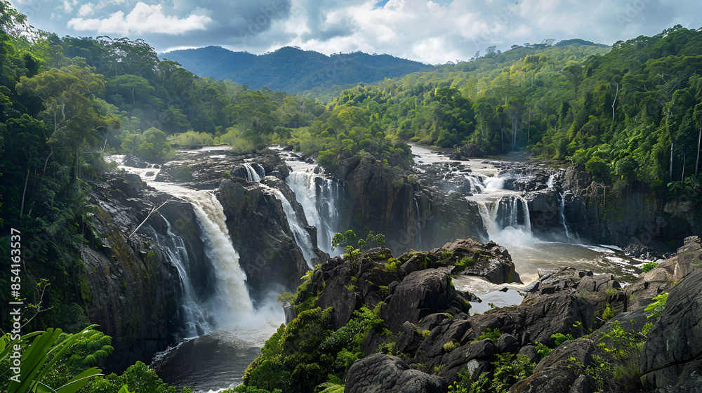 Barron Falls Kuranda, Queensland Australia Barron Falls Kuranda, Queensland Australia