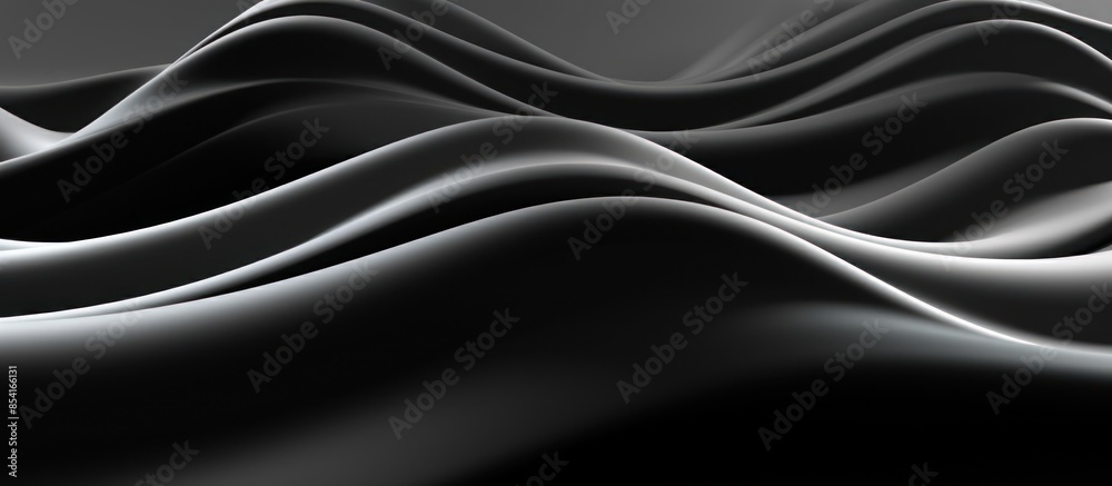 Abstract Wavy Black and White Background Abstract Wavy Black and White Background