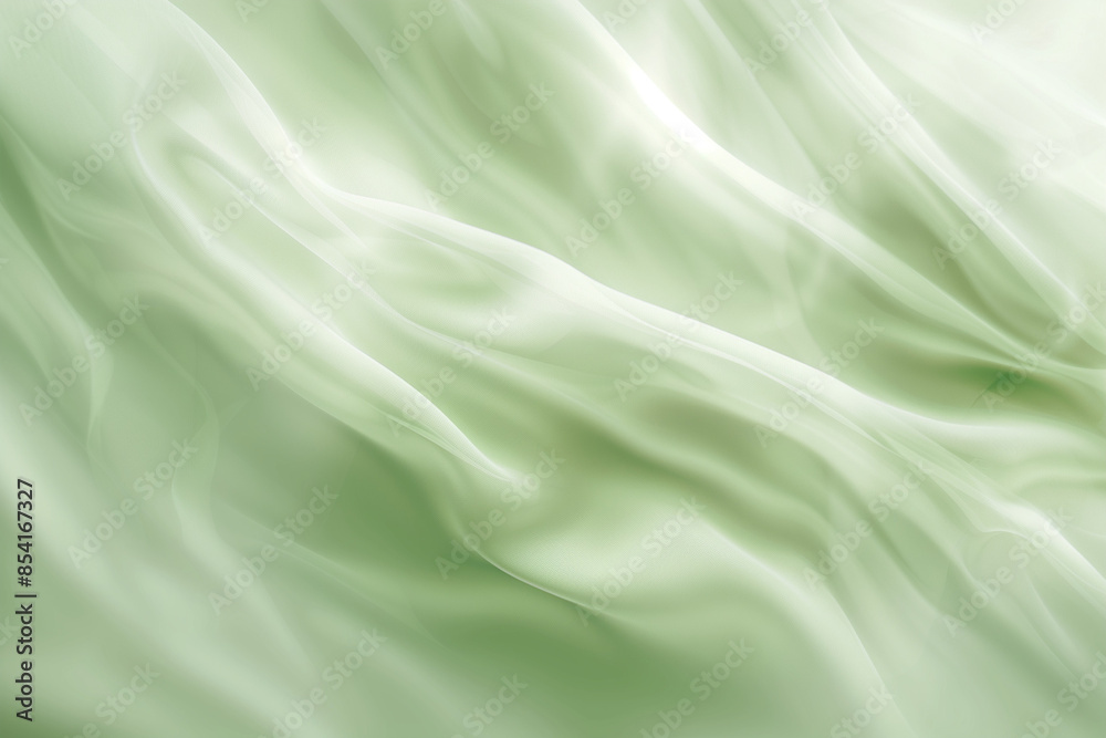 Abstract green waves background Abstract green waves background