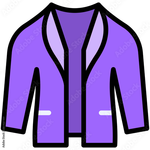 blazer filled line icon