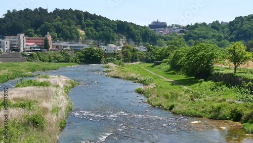 大橋から望む広瀬川【宮城県仙台市】