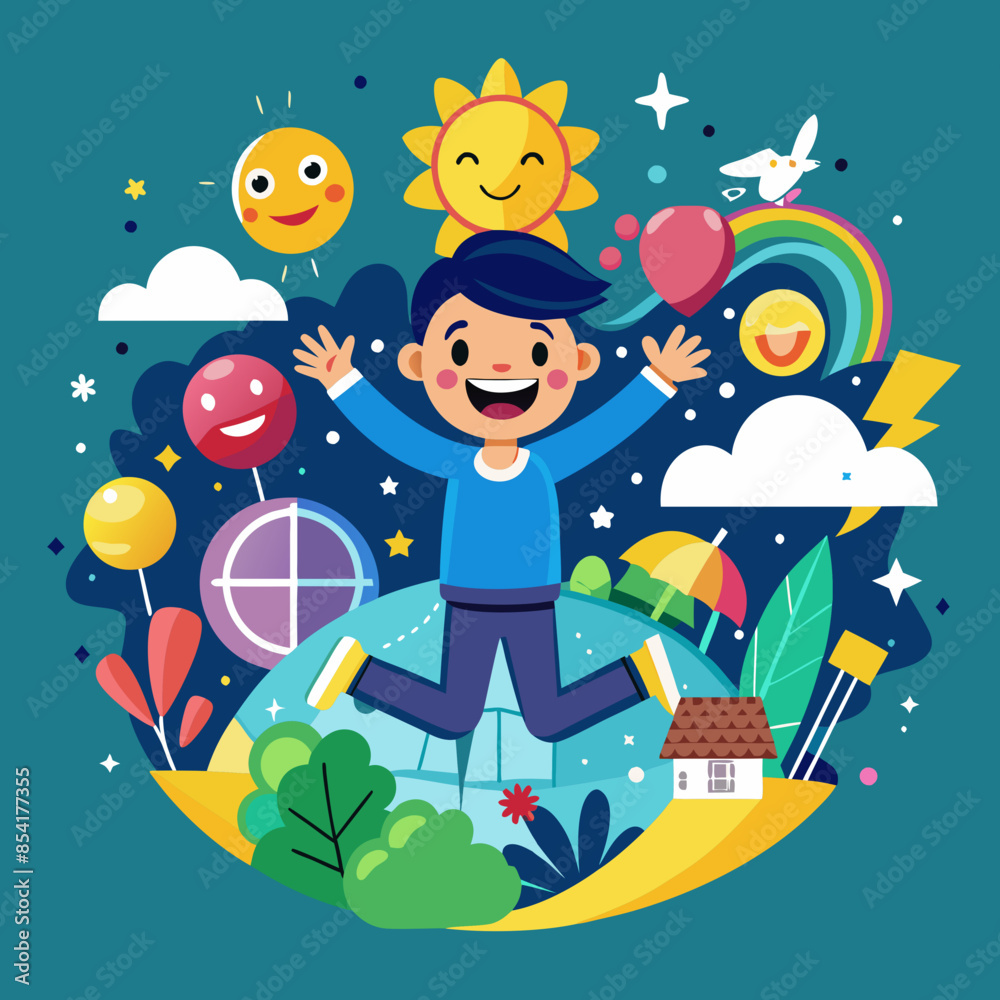 Obraz premium happiness