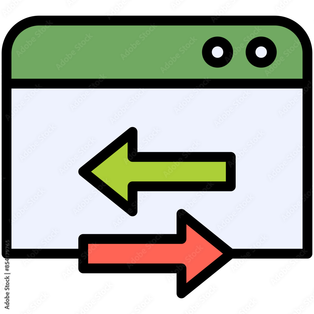 web sync filled line icon web sync filled line icon