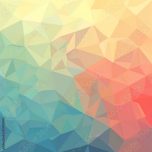 Simple geometric trend pastel colors background