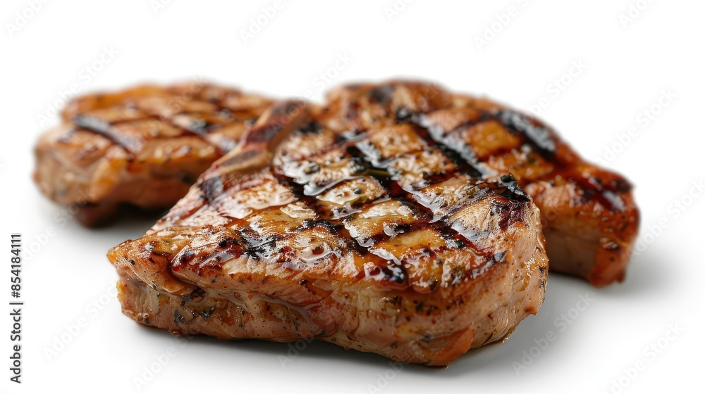 hyperrealistic grilled pork chop isolated on white background high resolution png file 7 hyperrealistic grilled pork chop isolated on white background high resolution png file 7