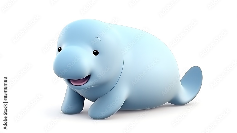 This cute and cuddly manatee is a great addition to any home. This cute and cuddly manatee is a great addition to any home.