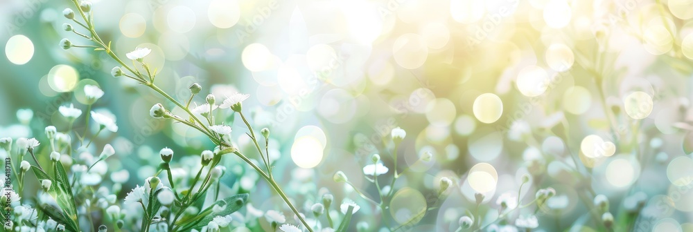 Vibrant Spring Background for Ecofriendly Product Presentation Generative AI Vibrant Spring Background for Ecofriendly Product Presentation Generative AI
