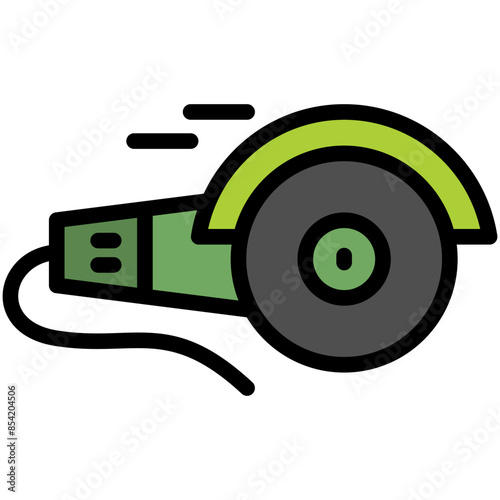 grinder filled line icon