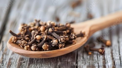 Wallpaper Mural 木のスプーンの上のクローブ Torontodigital.ca