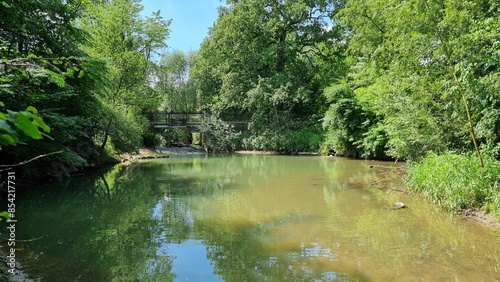 johannis river in the city district of Schildesche bielefeld