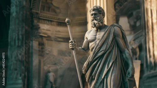 Stoic Statue in the Roman Forum
