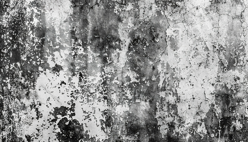 Wallpaper Mural Grunge old weathered gray wall with cracks texture background wallpaper. Backdrop, abstract, tattered, artistic street concrete, cement, detailed composition Torontodigital.ca