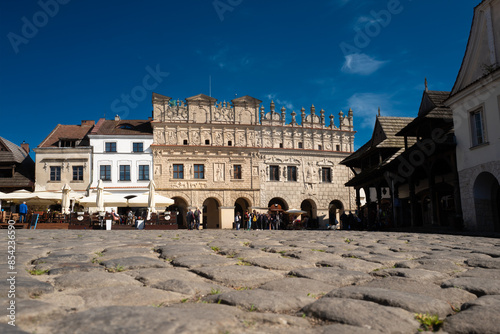 2023-05-10; Renaissance apartment buildings on the market, Kazimierz Dolny, Poland photo