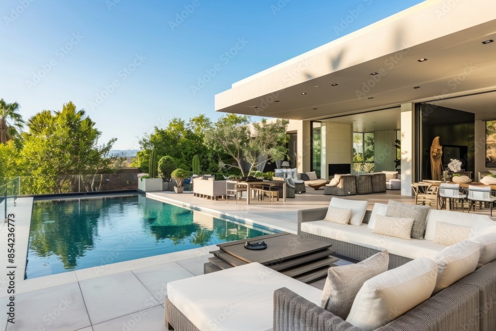 Whether sipping cocktails by the pool or enjoying a leisurely afternoon nap in the shade, the patio offers endless opportunities for relaxation and indulgence in its luxurious surroundings Whether sipping cocktails by the pool or enjoying a leisurely afternoon nap in the shade, the patio offers endless opportunities for relaxation and indulgence in its luxurious surroundings