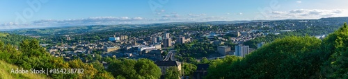 panorama of Halifax Town