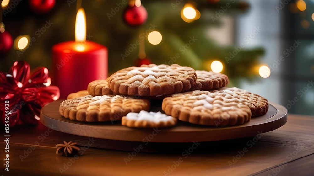 Christmas cookies. Xmas. Christmas atmosphere Christmas cookies. Xmas. Christmas atmosphere