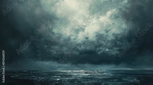 Stormy Gray Sky
