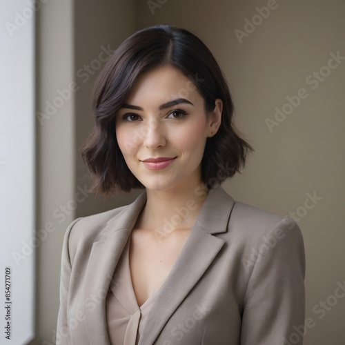 business woman, close-up photo, for advertising, beautiful