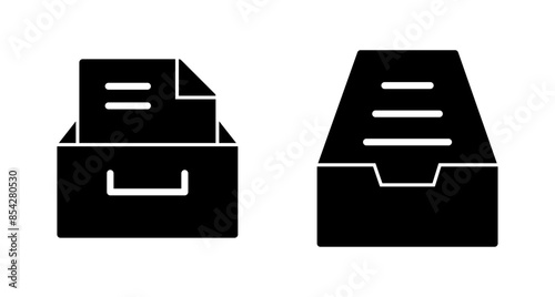 Archive folders icon vector isolated on white background. binders vector icon. Archive storage icon.