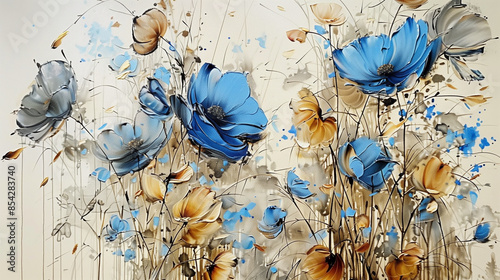 oil painting on canvas, thick paint palette, intricate pen drawings, andrzej sykut