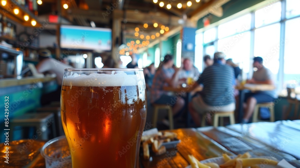 A beachfront brewery and restaurant offering a variety of craft beers and pubstyle dishes perfect for a postbeach hangout with friends. A beachfront brewery and restaurant offering a variety of craft beers and pubstyle dishes perfect for a postbeach hangout with friends.