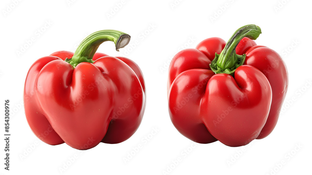 Red peppers isolated on white background. Red hot chili pepper clipping path. Full depth of field Red peppers isolated on white background. Red hot chili pepper clipping path. Full depth of field
