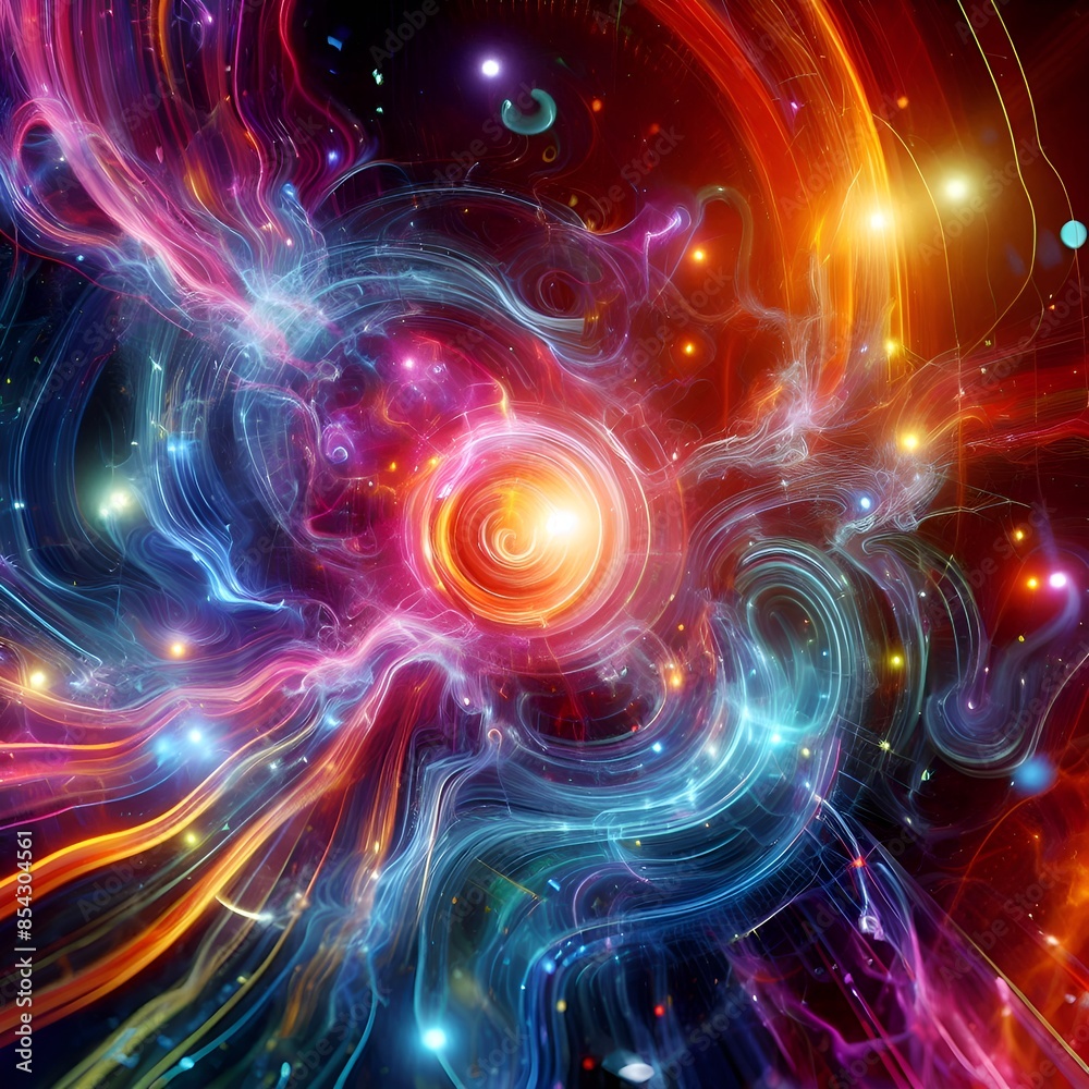 Colorful abstrac neon background Colorful abstrac neon background
