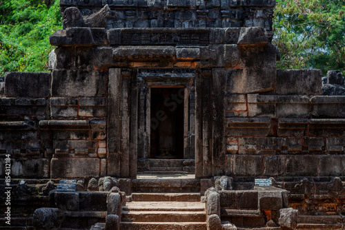 Nalanda Gedige stone  temple, Matale District, Sri Lanka photo