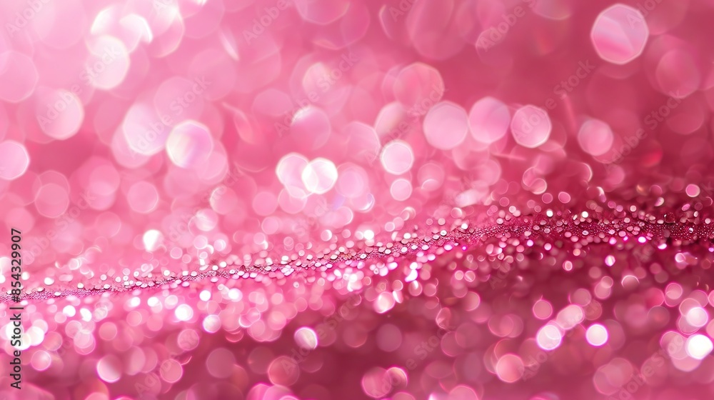 Abstract pink glitter, tiny sparkles, mid-angle view, shimmering and vibrant Abstract pink glitter, tiny sparkles, mid-angle view, shimmering and vibrant