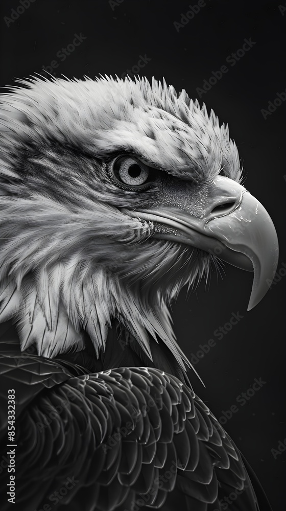 Fototapeta premium Bald Eagle, America, Memorial Day, 4th of July