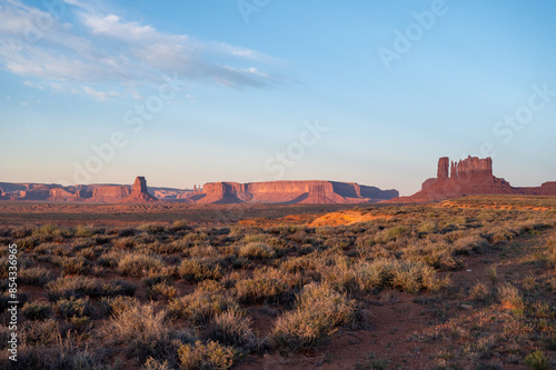 Beautiful forest gump point in Monument Valley photo