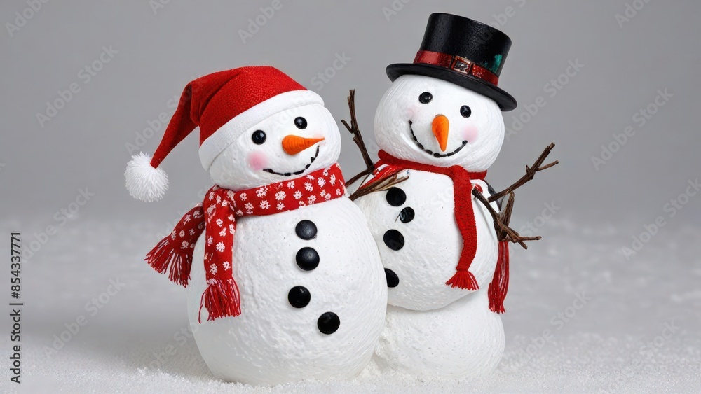 Fototapeta premium the best a snowman merry christmas