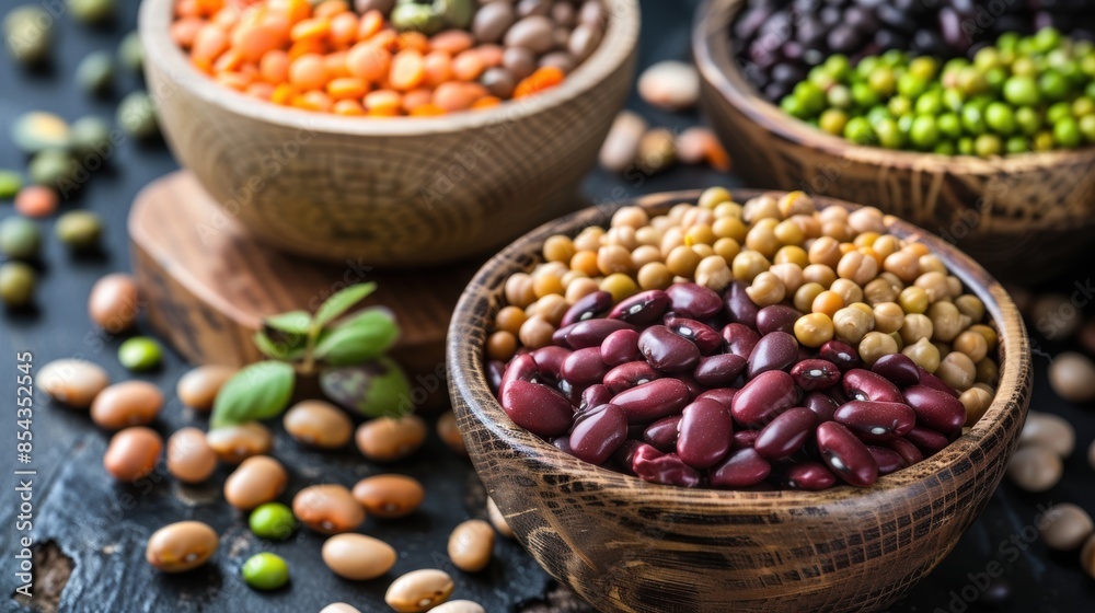 Legumes: Beans, lentils, and chickpeas are good sources of plant-based protein and fiber Legumes: Beans, lentils, and chickpeas are good sources of plant-based protein and fiber