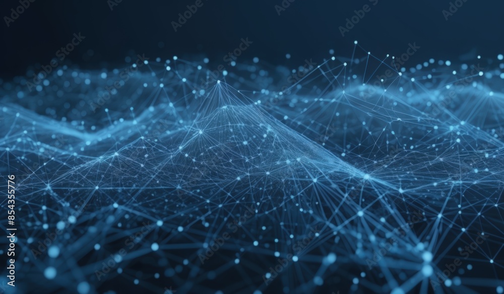 Obraz premium cyber networks digital tech, visualization power AI, holograms cyber save your data, 