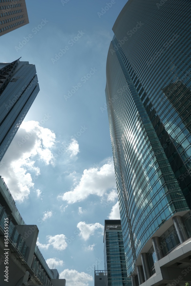 Fototapeta premium city skyscrapers