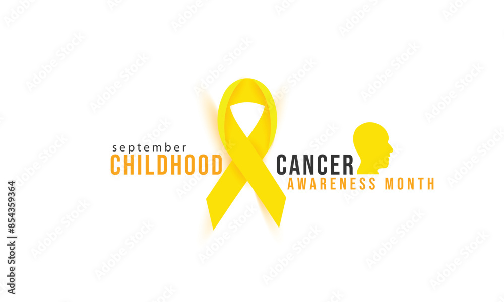 Childhood cancer awareness month. background, banner, card, poster, template. Vector illustration. Childhood cancer awareness month. background, banner, card, poster, template. Vector illustration.
