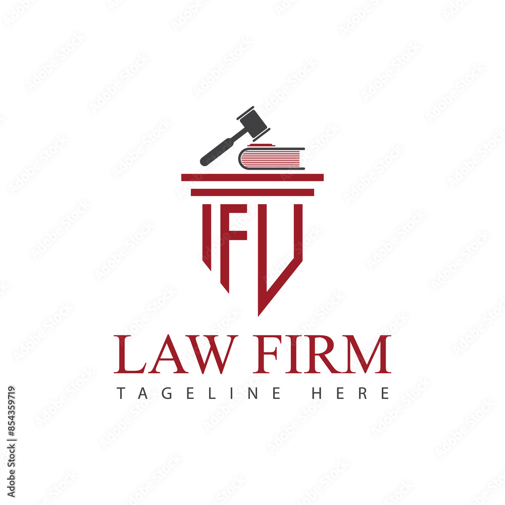 Set of modern law firm justice logo design vector graphic template Set of modern law firm justice logo design vector graphic template