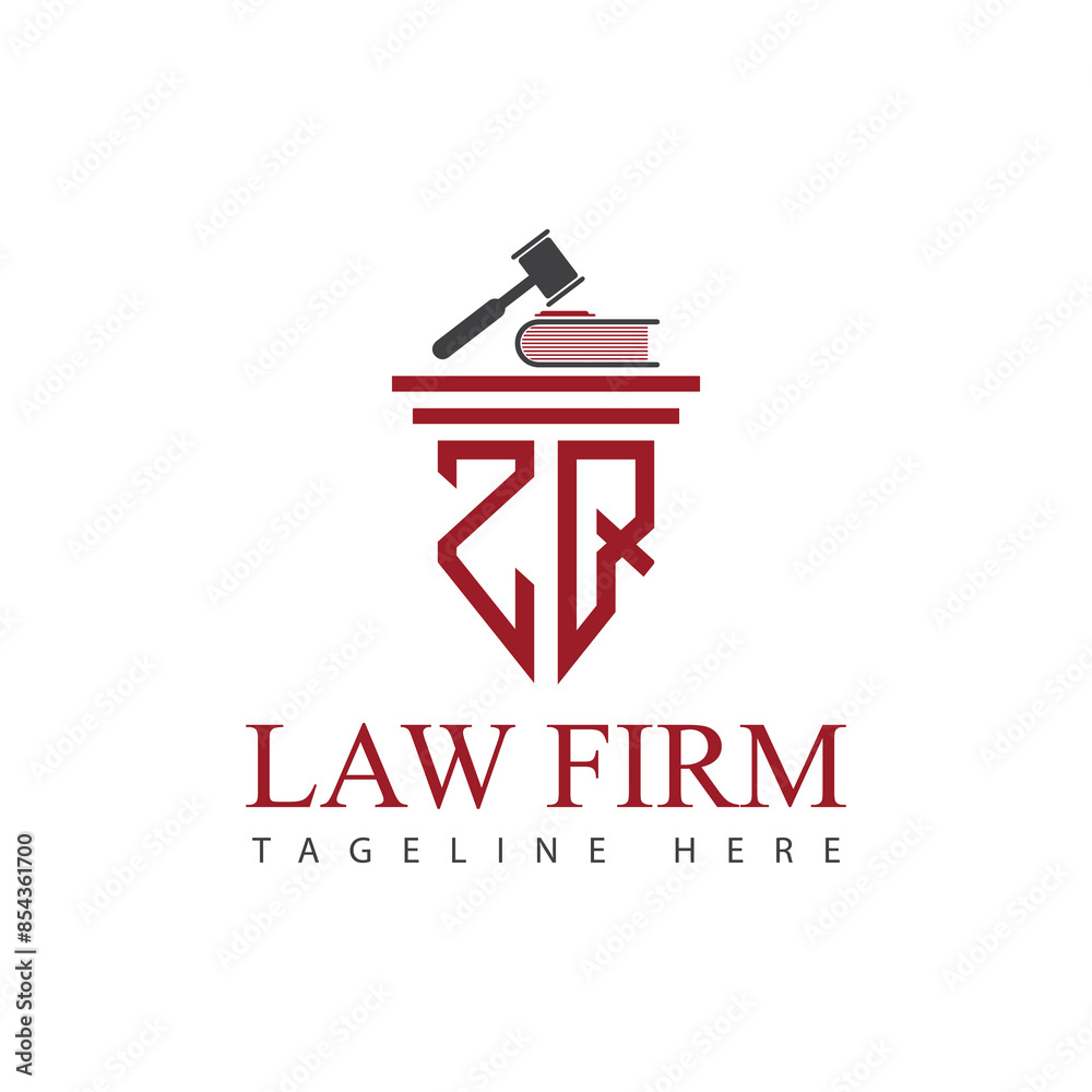 Set of modern law firm justice logo design vector graphic template Set of modern law firm justice logo design vector graphic template
