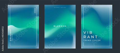 Gradient abstract background. Creativity vertical flyer template with subtle gradient style