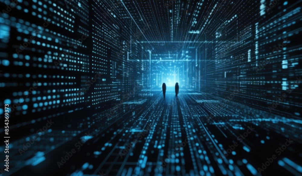technology digital data flow technology digital data flow