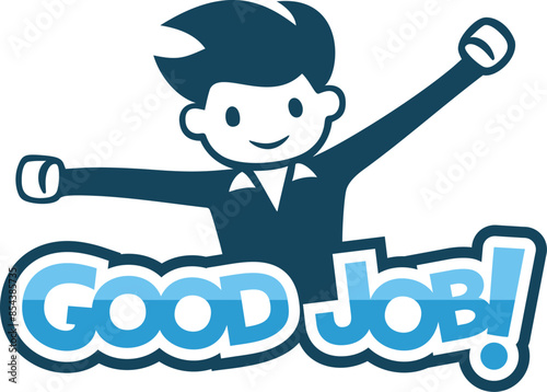 Good job message symbol