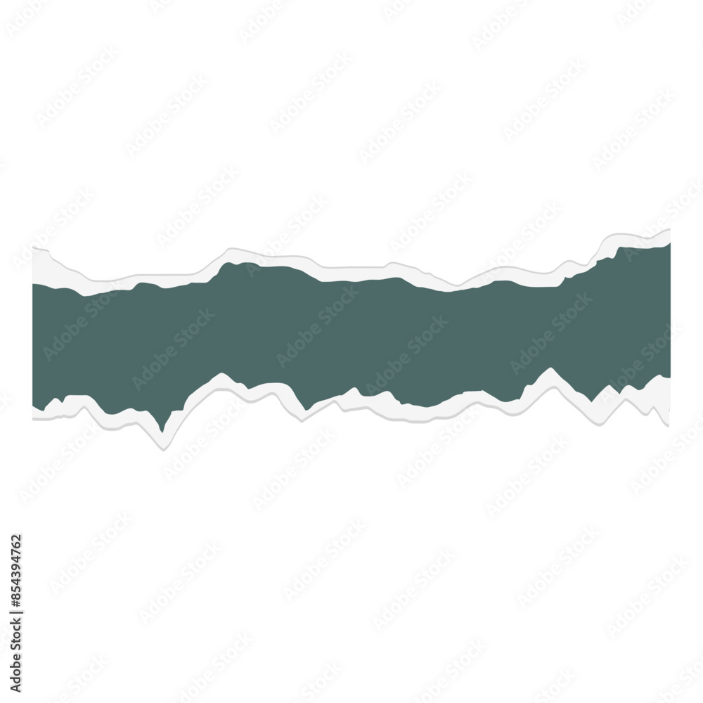 Obraz premium Paper Torn Corner Element
