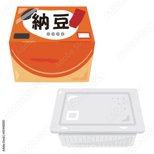 パックに入った納豆