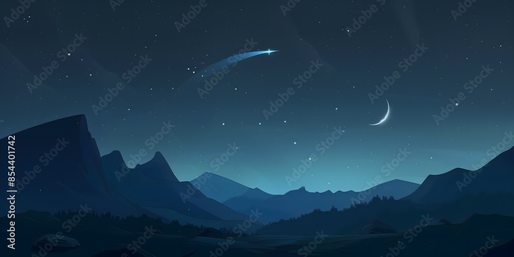 Fototapeta premium cosmic starry sky background